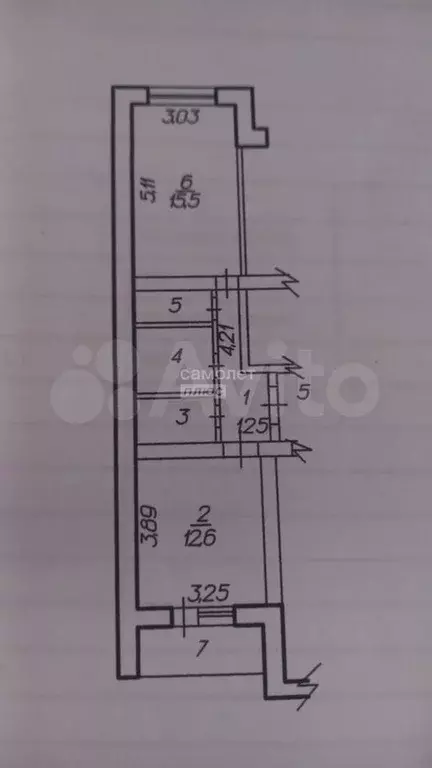 1-к. квартира, 39,6 м, 3/3 эт. - Фото 0