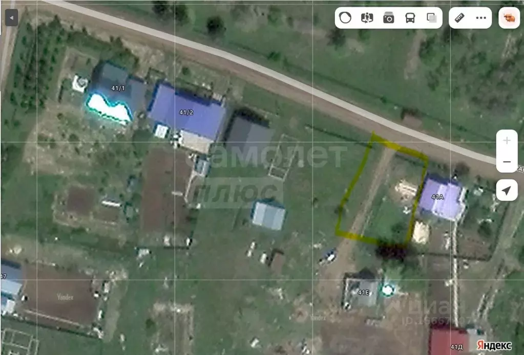 Участок в Оренбургская область, с. Сакмара ул. Красноармейская (6.6 ... - Фото 2