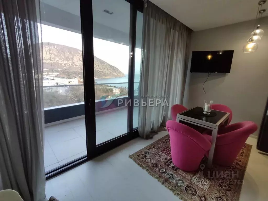 Студия Крым, Ялта муниципальный округ, Гурзуф пгт ул. Ялтинская, ... - Фото 1