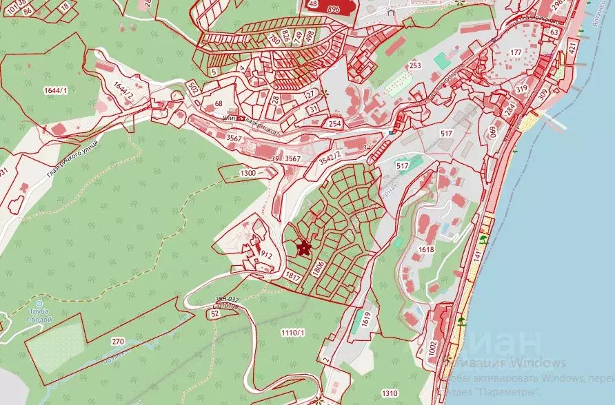 Участок в Крым, Алушта ул. Глазкрицкого (12.0 сот.) - Фото 2