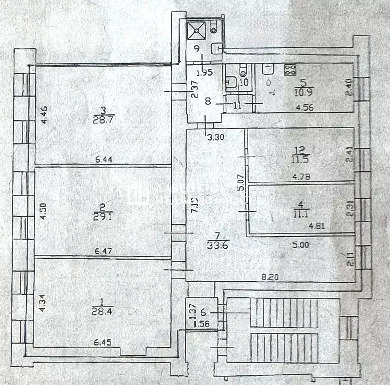 5-к кв. Санкт-Петербург Невский просп., 180/2 (166.7 м) - Фото 2