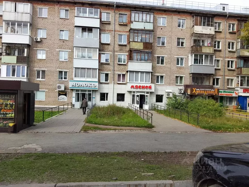 Торговая площадь в Пермский край, Пермь ул. Мира, 130 (72 м) - Фото 1