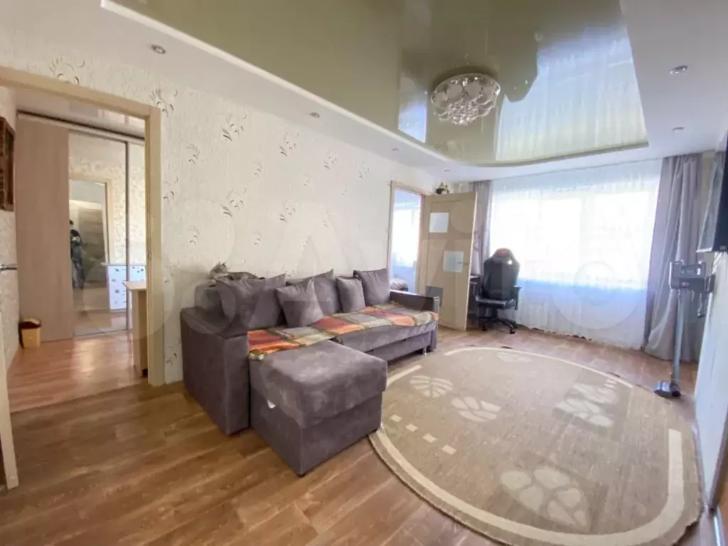3-к. квартира, 41,8 м, 1/4 эт. - Фото 1