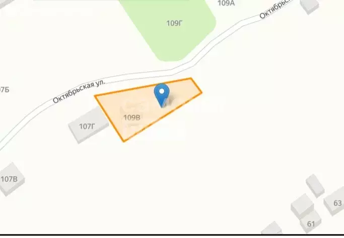 Участок в село Фащёвка, Октябрьская улица, 109А (10 м) - Фото 1