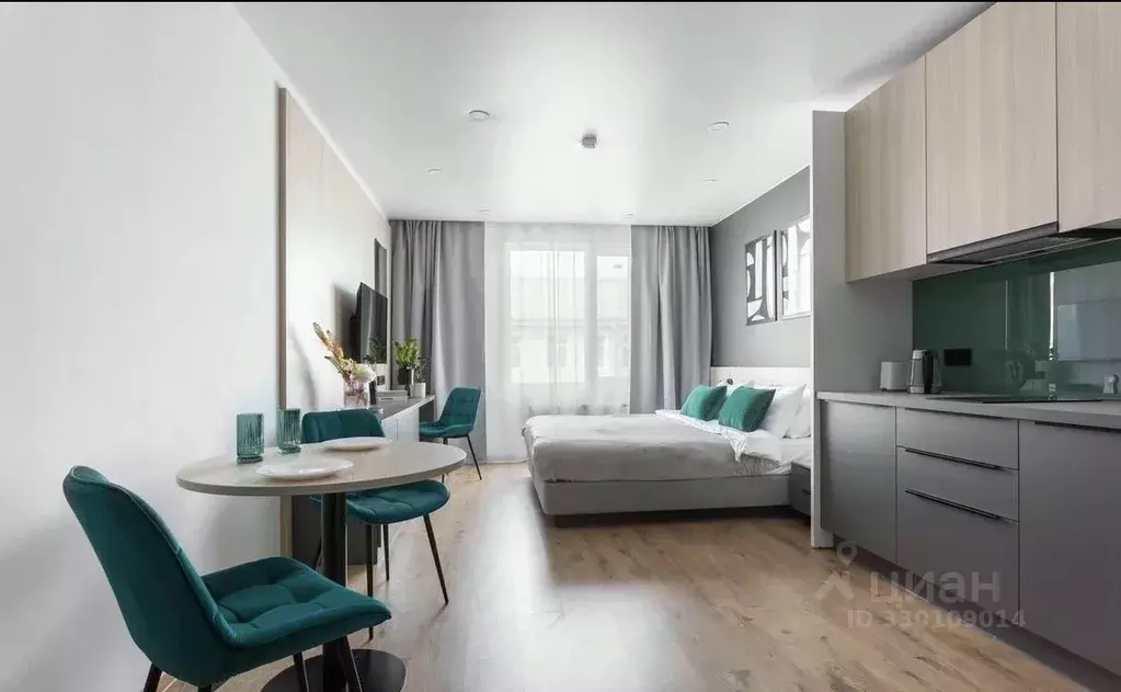 Студия Санкт-Петербург Киевская ул., 5к6 (28.0 м) - Фото 2