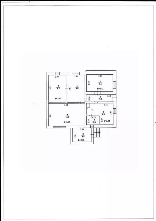 Дом в Липецкая область, Липецк Спортивная ул., 13 (64 м) - Фото 1