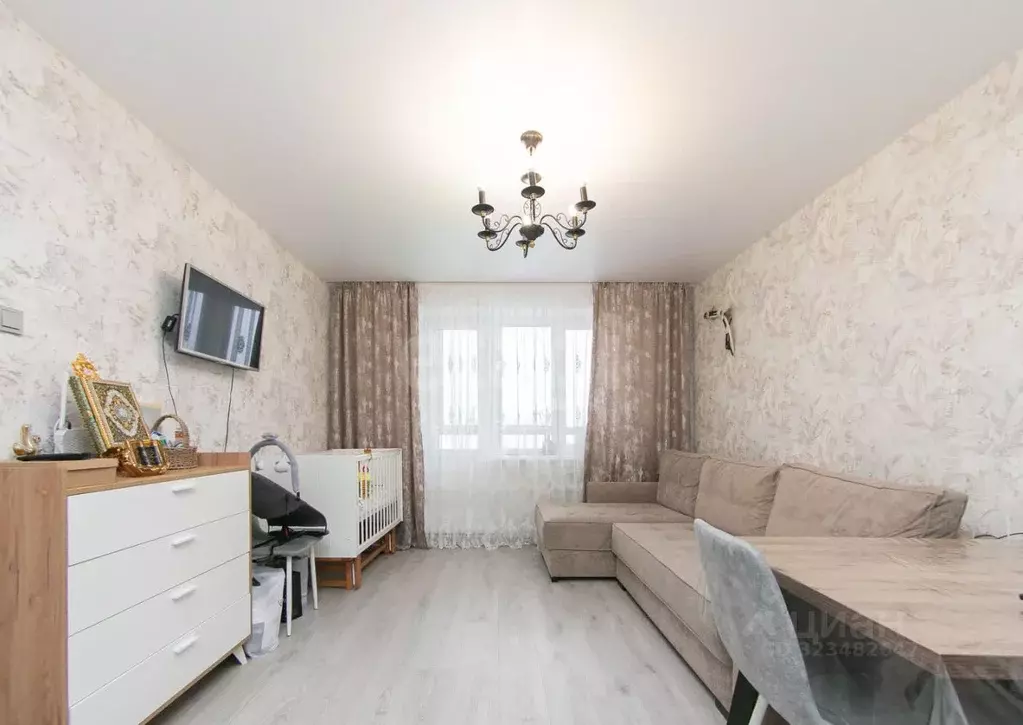 2-к кв. Томская область, Томск Солнечный мкр, ул. Обручева, 16А (35.0 ... - Фото 1