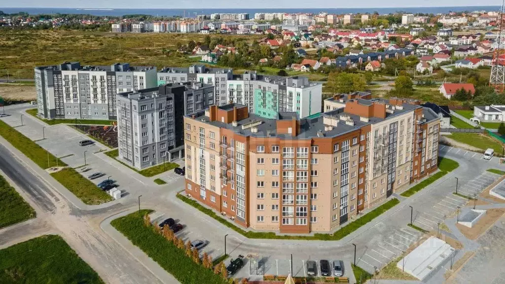 1-к кв. Калининградская область, Зеленоградск ул. Имени Гвардии ... - Фото 2