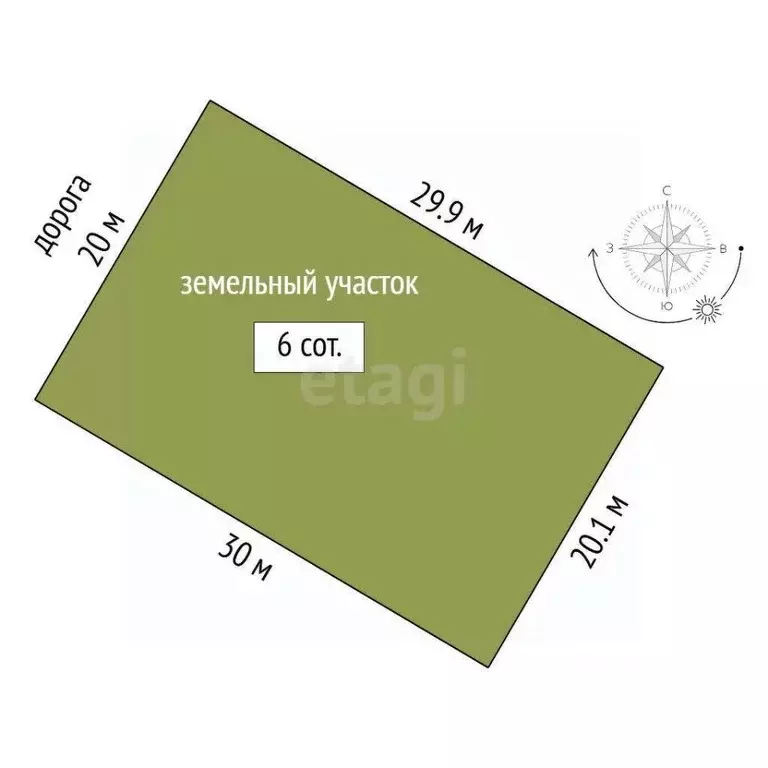 Участок в Тюменская область, Тюменский муниципальный округ, Новый кп  ... - Фото 2