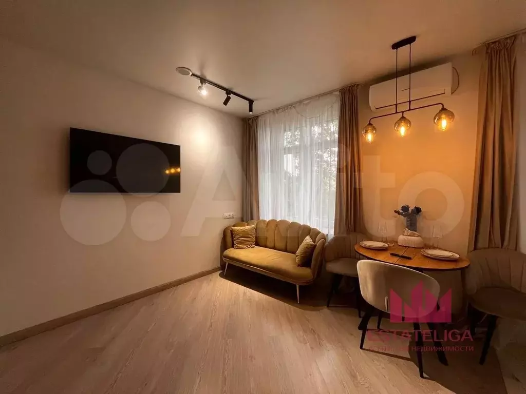 Квартира-студия, 28,6 м, 1/8 эт. - Фото 1