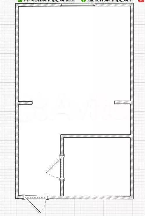 Квартира-студия, 21,3 м, 2/4 эт. - Фото 0
