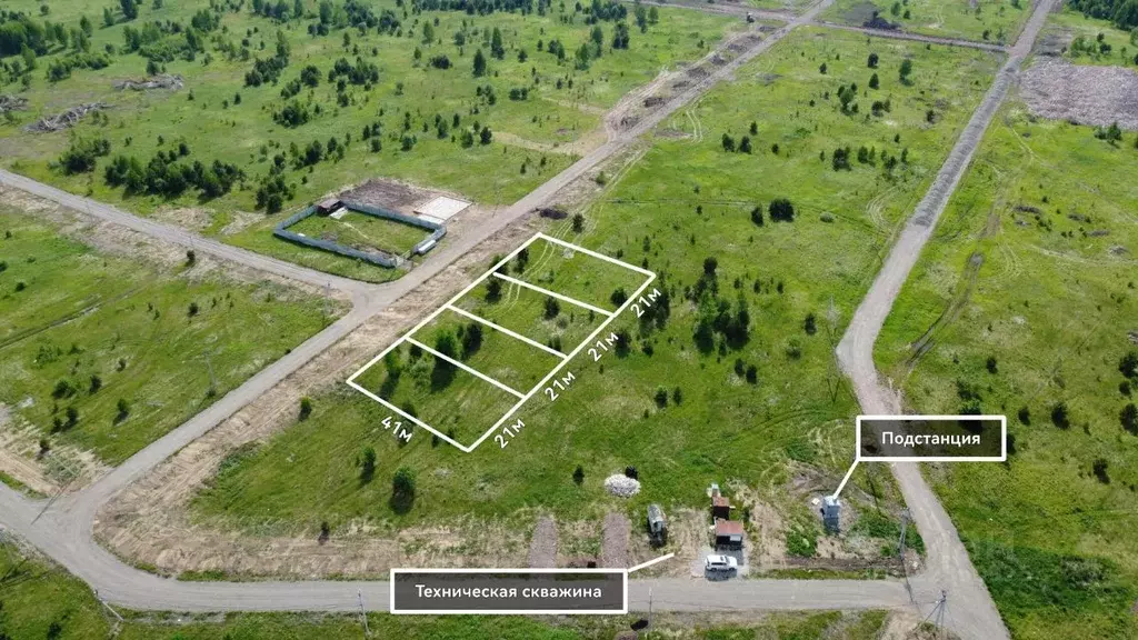 Участок в Томская область, Томский район, Деревня Петровский уч ул. ... - Фото 1