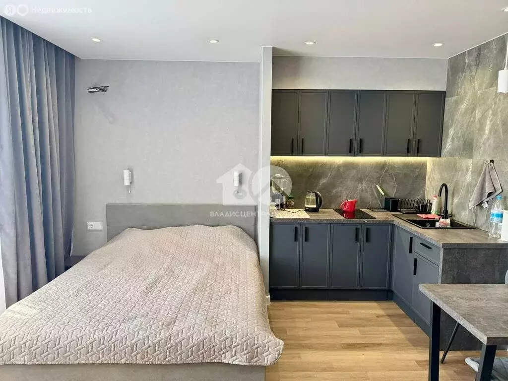 Квартира-студия: Новосибирск, улица Дуси Ковальчук, 378Б (27.8 м) - Фото 2