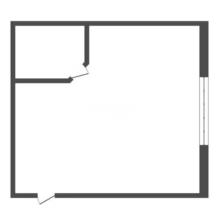 Квартира-студия: Нальчик, СТ Восток, 2 (30 м) - Фото 1