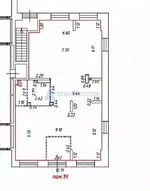 Помещение свободного назначения в Москва Дорожная ул., 46к7 (120 м) - Фото 1