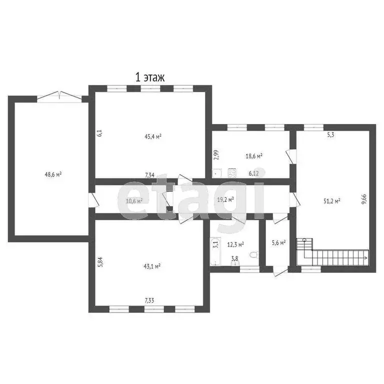 8-комнатная квартира: Ачинск, микрорайон Авиатор, 36 (401.8 м) - Фото 0