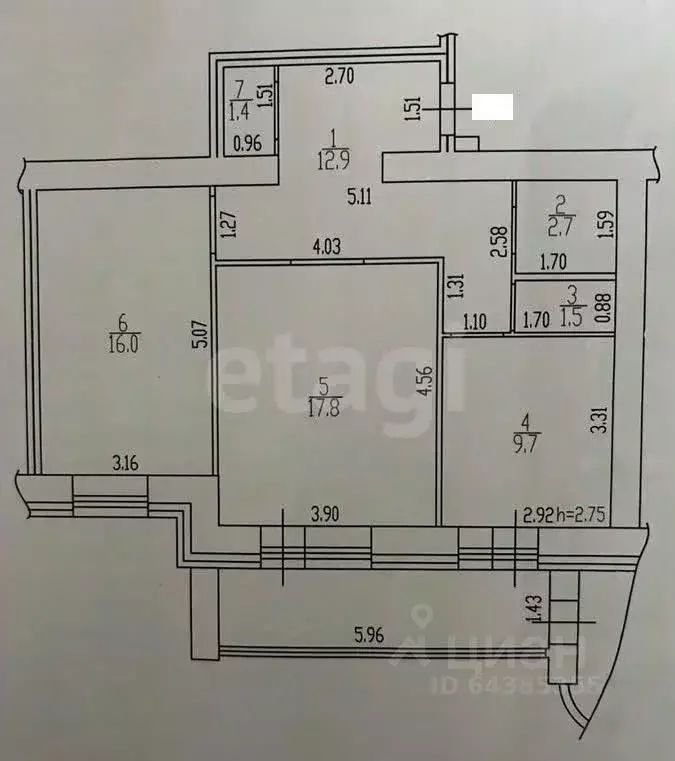 2-к кв. Алтайский край, Барнаул тракт Змеиногорский, 104П/11 (62.0 м) - Фото 2