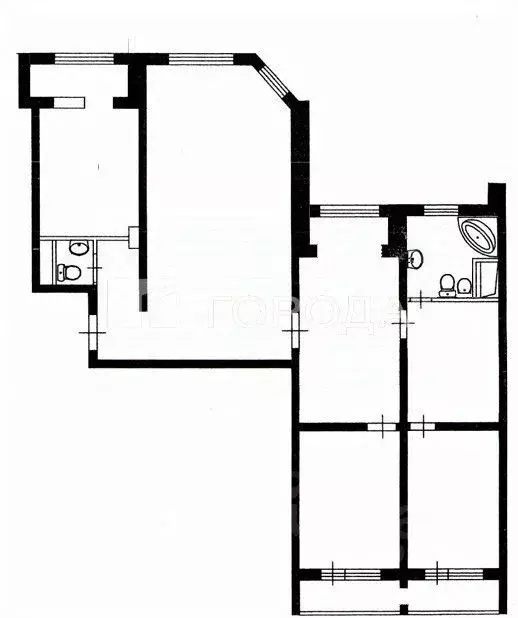 3-к кв. Москва ул. Усиевича, 27К1 (105.0 м) - Фото 1