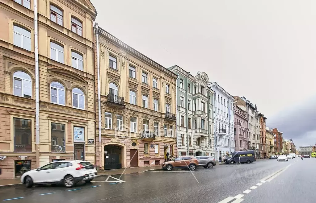 3-к кв. Санкт-Петербург ул. Жуковского, 39 (65.0 м) - Фото 0