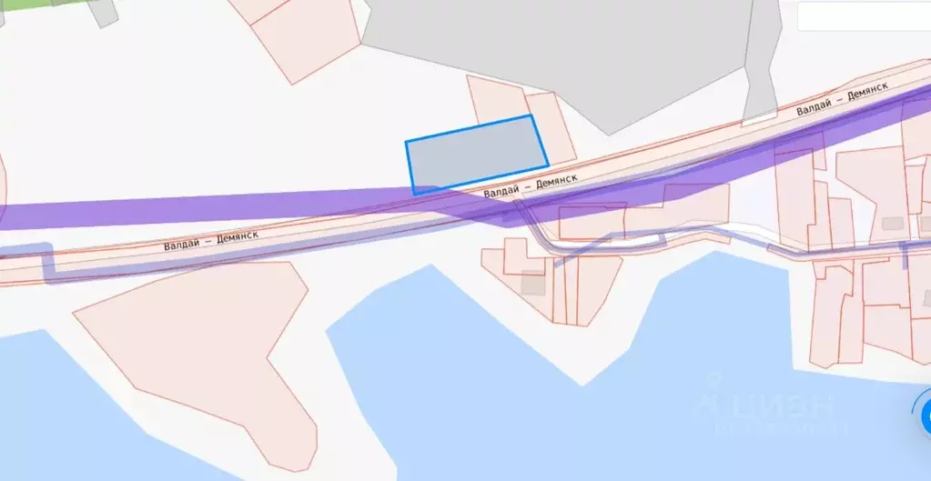 Участок в Новгородская область, Валдайский район, Ивантеевское с/пос, ... - Фото 2