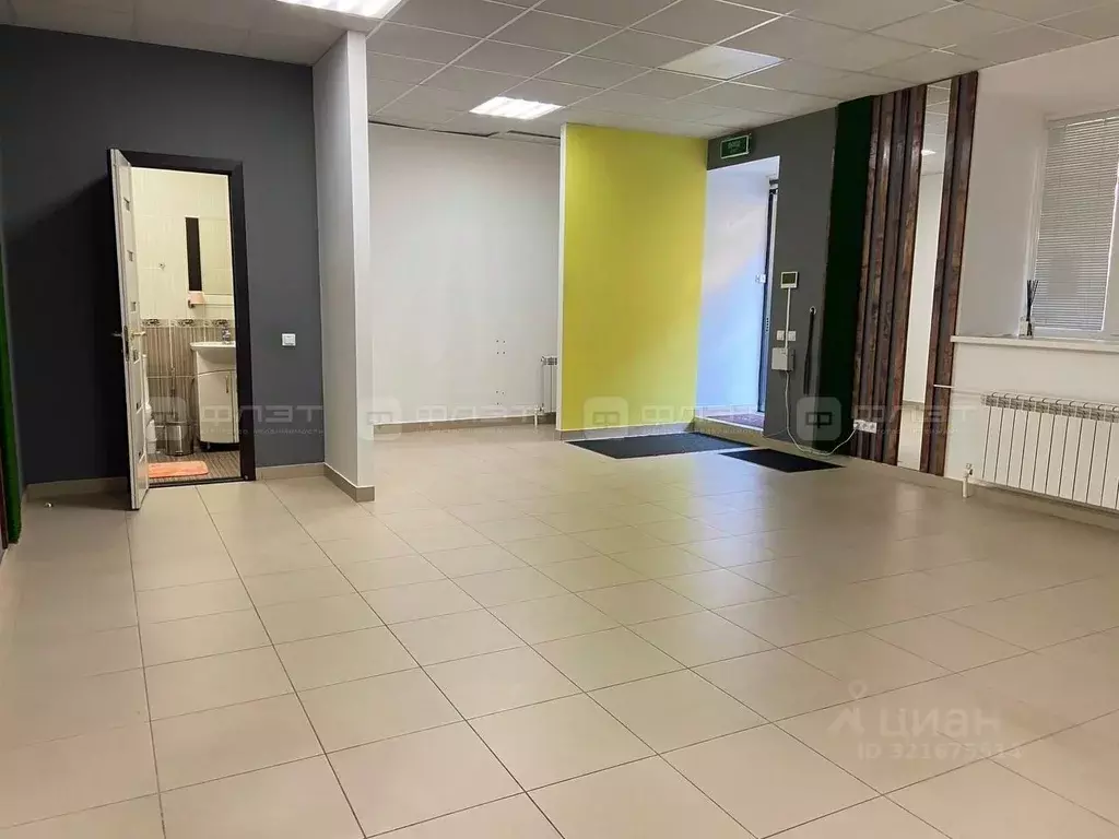 Офис в Татарстан, Казань ул. Галимджана Баруди, 18 (57 м) - Фото 1