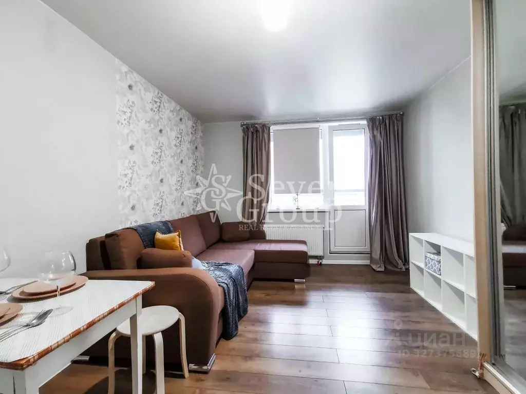 Студия Ленинградская область, Мурино Всеволожский район, ул. Шувалова, ... - Фото 2