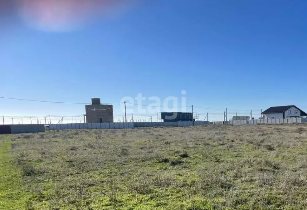 Участок в Крым, Сакский район, Молочненское с/пос, Южный дм  (10.0 ... - Фото 1