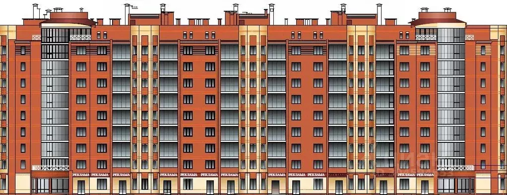 1-к кв. Смоленская область, Вязьма ул. Ленина, 71 (48.53 м) - Фото 2