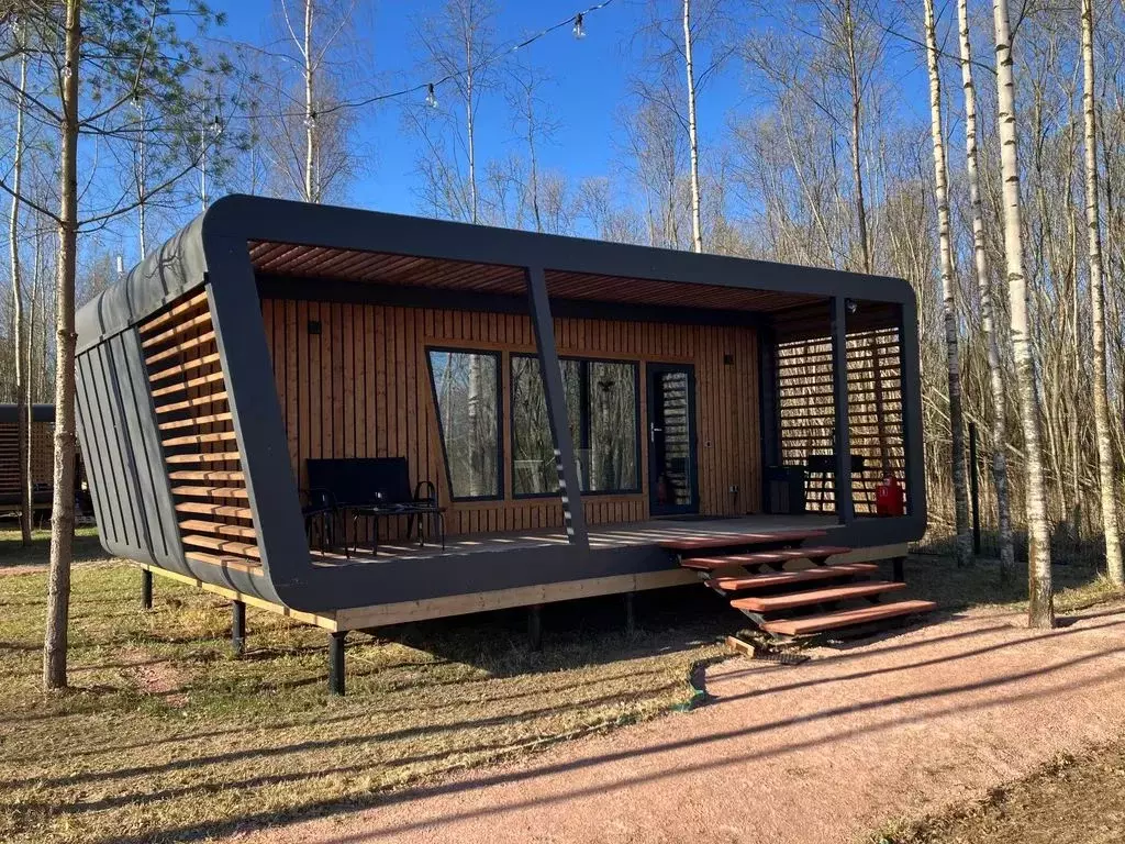 Дом в Ленинградская область, Лодейнопольский район, Доможировское ... - Фото 1