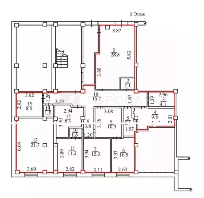 Помещение свободного назначения в Новосибирская область, Новосибирск ... - Фото 2
