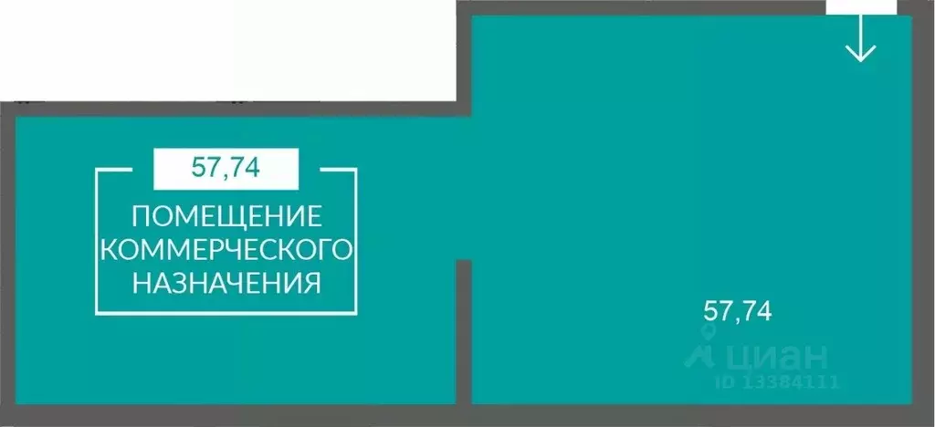 Помещение свободного назначения в Крым, Симферополь Абрикос 2 жилой ... - Фото 2