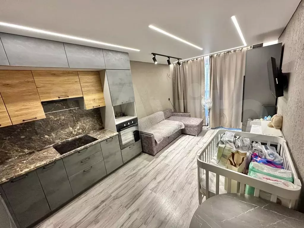 Квартира-студия, 24 м, 2/17 эт. - Фото 1