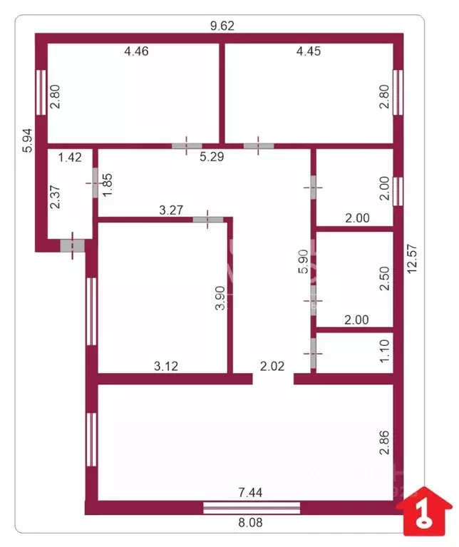 Дом в Омская область, Омск СОСН Птицевод-2 тер.,  (135 м) - Фото 2