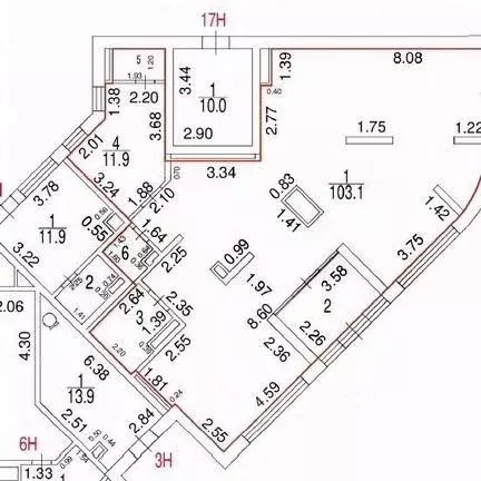 Торговая площадь в Москва Кастанаевская ул., 32 (133 м) - Фото 1
