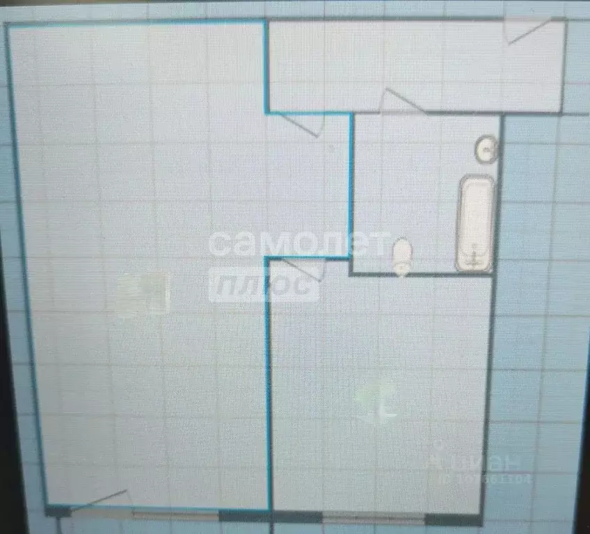 Студия Липецкая область, Липецк ул. Космонавтов, 16 (13.3 м) - Фото 2