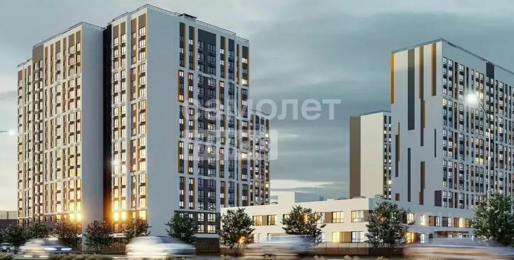 2-к кв. Липецкая область, Липецк Инстеп. Механизаторов жилой комплекс ... - Фото 1