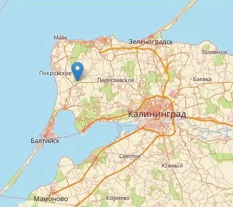 Участок в Калининградская область, Зеленоградский муниципальный округ, ... - Фото 1