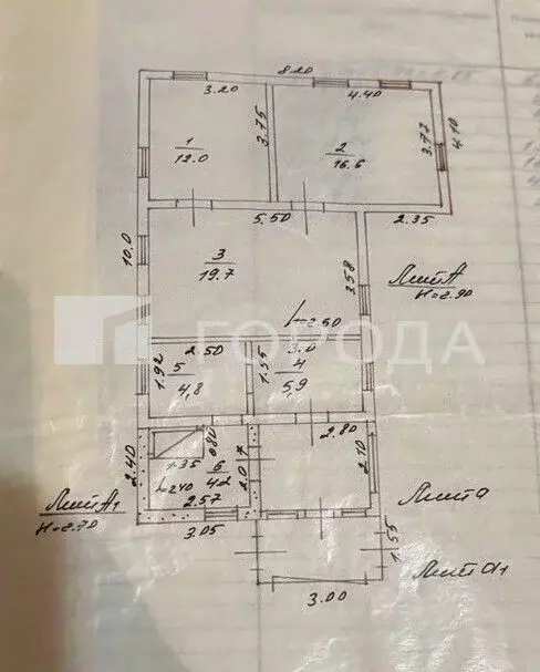 Дом в Алтайский край, Барнаул городской округ, с. Лебяжье ул. ... - Фото 2