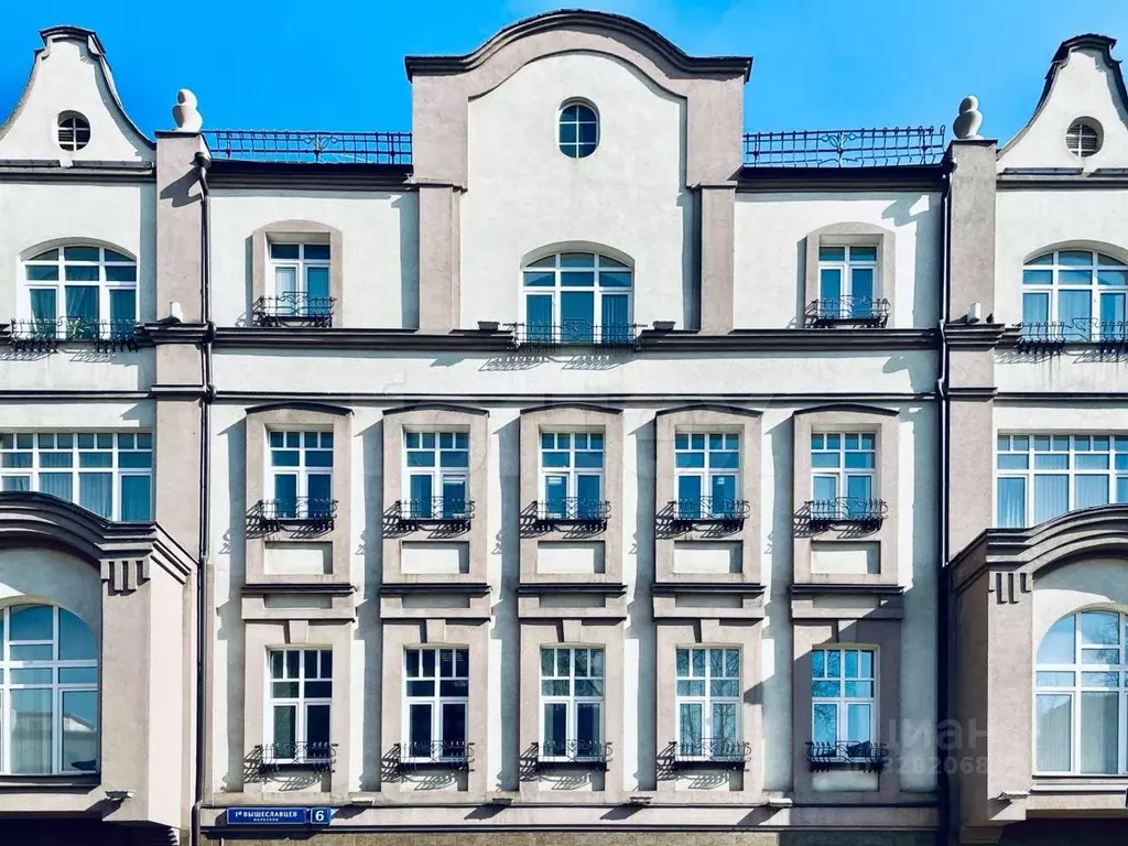 Офис в Москва пер. 1-й Вышеславцев, 6 (1100 м) - Фото 1