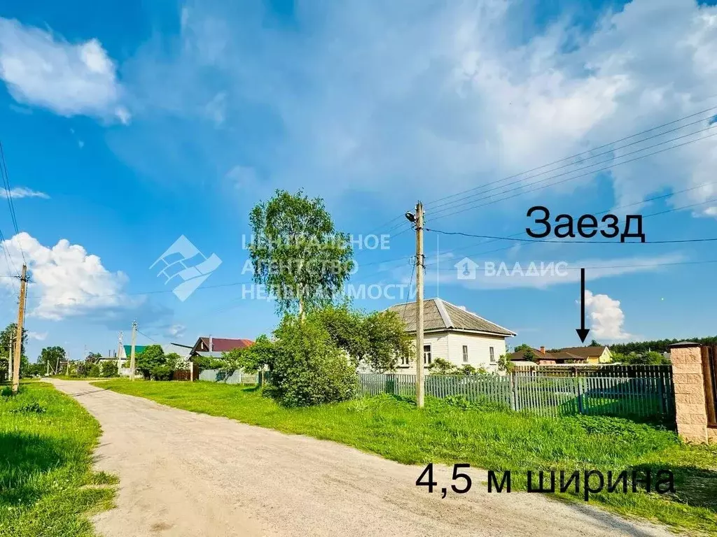 Участок в Рязанская область, Рязанский муниципальный округ, с. Заборье ... - Фото 1