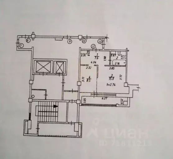 1-к кв. Иркутская область, Иркутск Байкальская ул., 107А/5 (35.0 м) - Фото 2