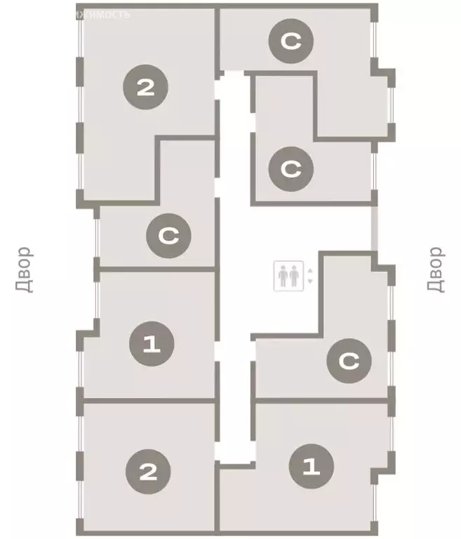 Квартира-студия: Новоселье, ЖК Брусника (28.21 м) - Фото 2