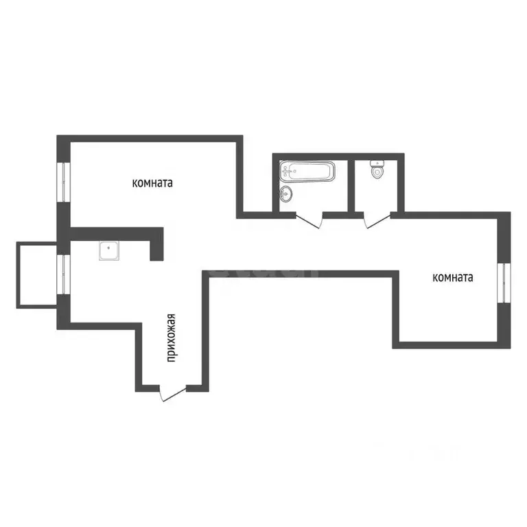 2-к кв. Красноярский край, Красноярск городской округ, Березовка ... - Фото 2