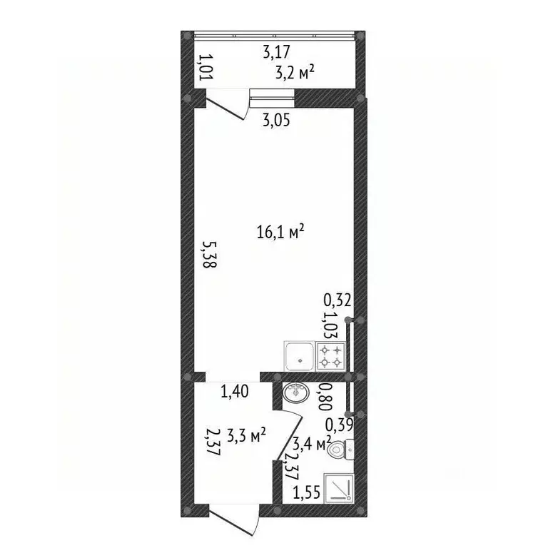 Студия Башкортостан, Уфимский район, с. Михайловка Новоуфимская ул., ... - Фото 1