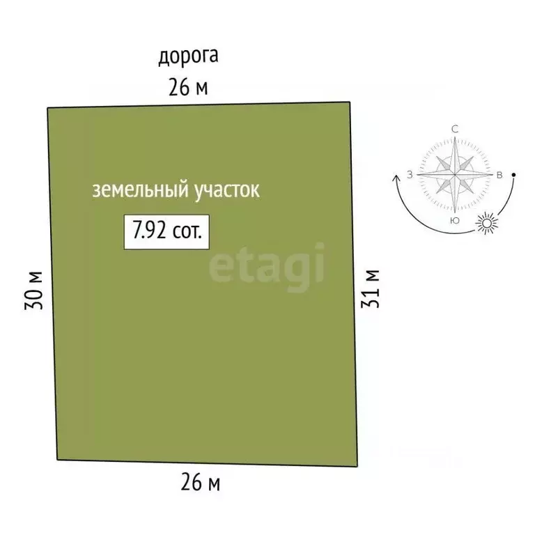Участок в Тюменская область, Нижнетавдинский район, с. Тюнево ул. ... - Фото 0