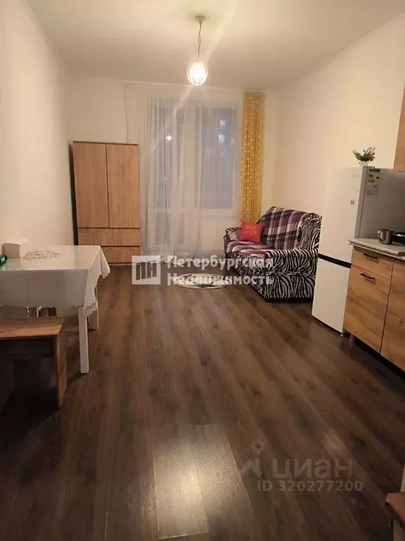 Студия Санкт-Петербург аллея Арцеуловская, 21 (25.0 м) - Фото 0
