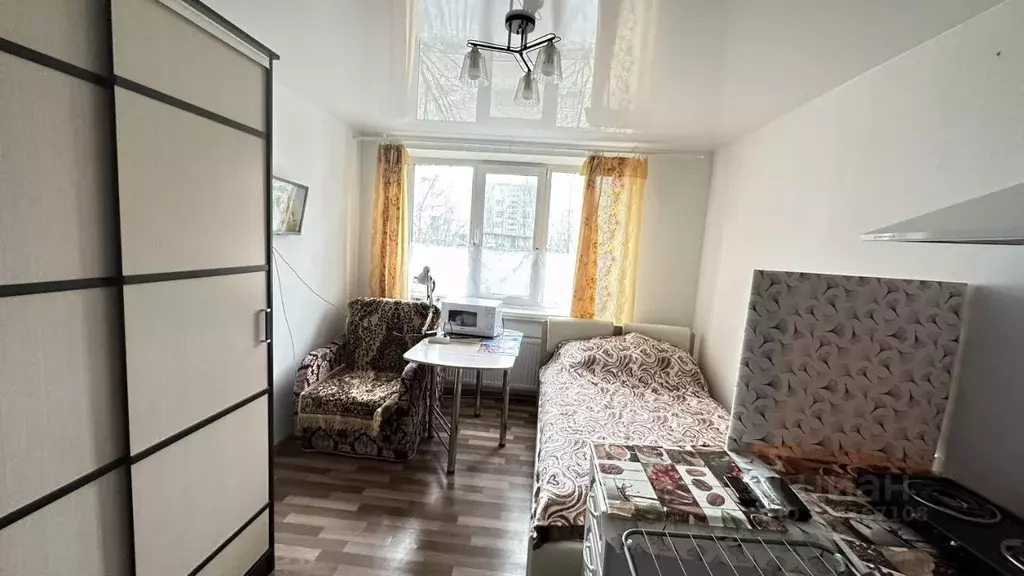 Студия Санкт-Петербург ул. Антонова-Овсеенко, 21 (16.0 м) - Фото 1