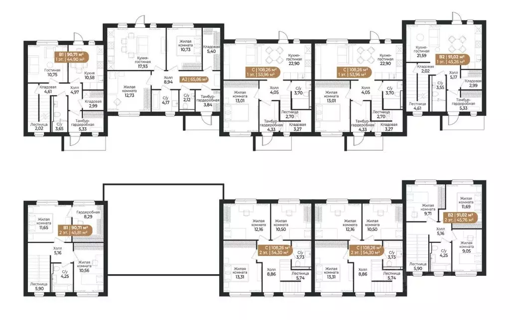 Таунхаус, 90.7 м - Фото 2