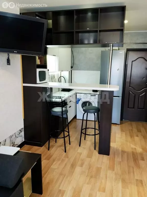 Квартира-студия: Томск, микрорайон Черемошники, Каховская улица, 133 ... - Фото 1