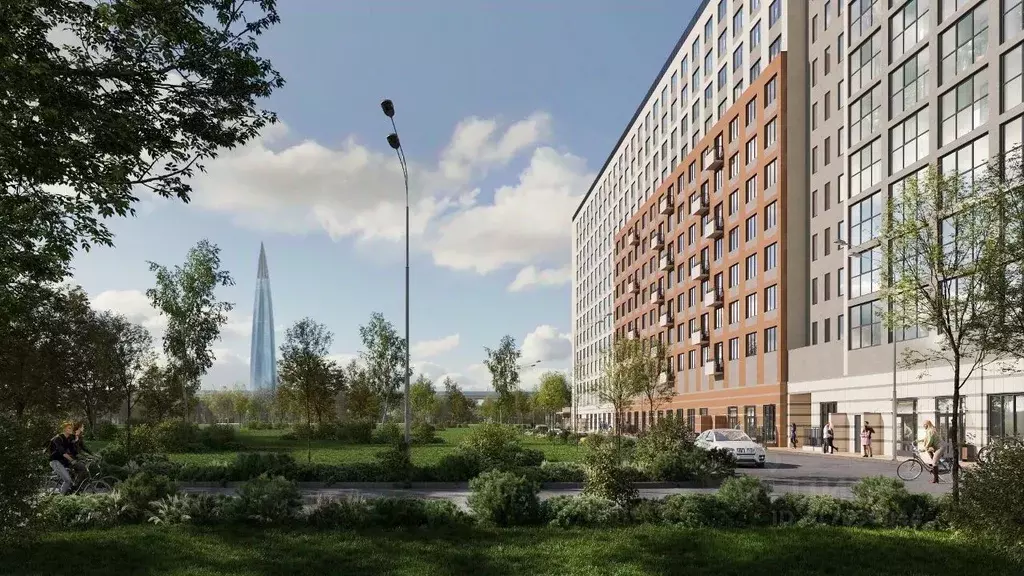 2-к кв. Санкт-Петербург аллея Арцеуловская, 9 (35.12 м) - Фото 1